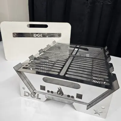 BBQ Stand (Silver SS)