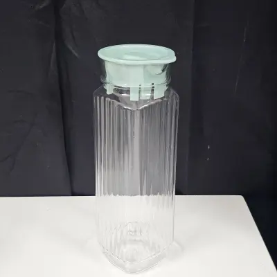 Premium Ribbed Water Bottle with Flip Lid secondary