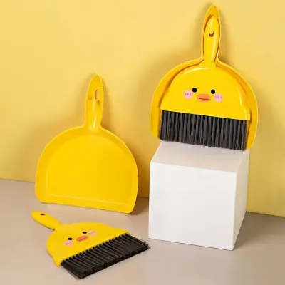 1 Pair Mini Broom and Dustpan Cleaning Brush