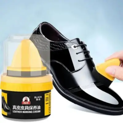 Shoes Cleaner Leather Repairing Cream Brightening Nursing Cream Shoe Boot Polish Rich Glossy Shine Wax
