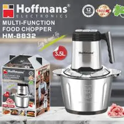 Hoffmans HM 8832 Multi Function Electric Food Chopper 3.5 Ltr