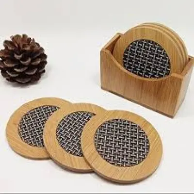 Bamboo Tea Coaster Heat Pad