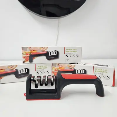 4 in1Stage Knife Sharpener Manual Kitchen For All Knives