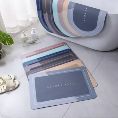 Non-slip Mat Quick Drying Bathroom Kitchen Floor Mat Home