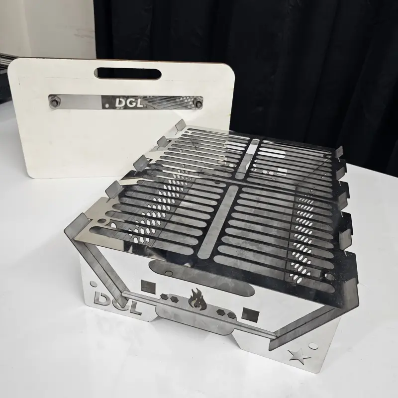 BBQ Stand (Silver SS)