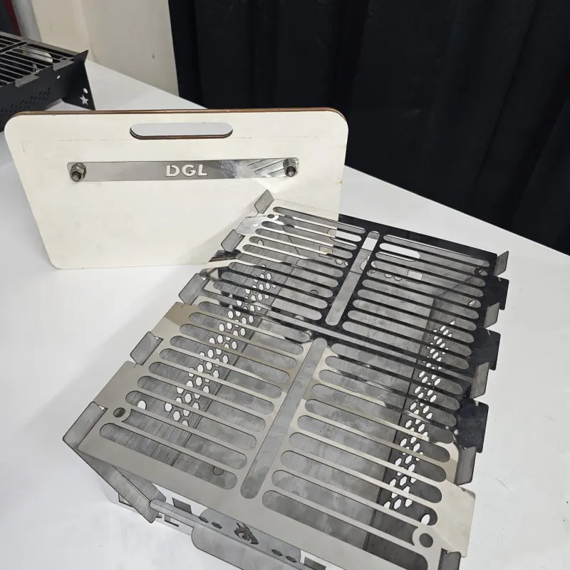 BBQ Stand (Silver SS)