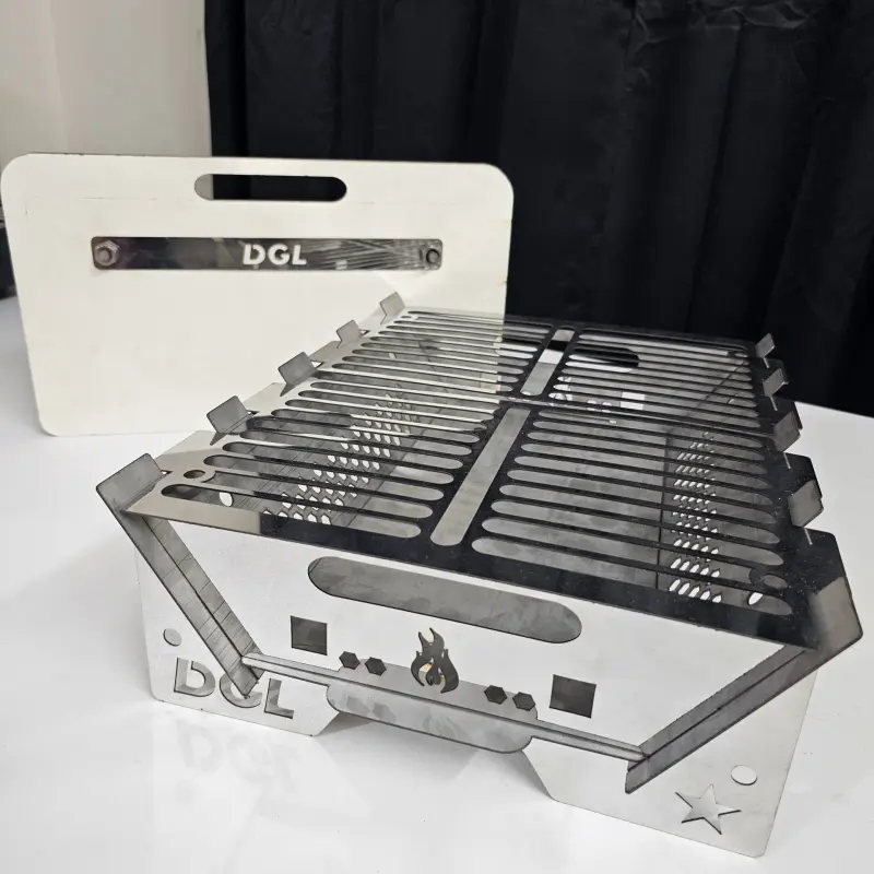 BBQ Stand (Silver SS)