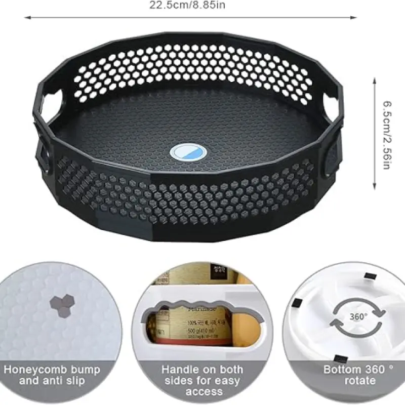 Multi-Functional Spice Rack for Kitchen Storage, Fruit (Plastic)