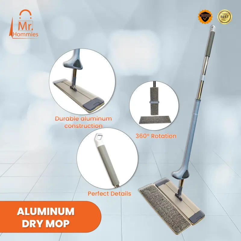 Aluminium Dry Mop Combo