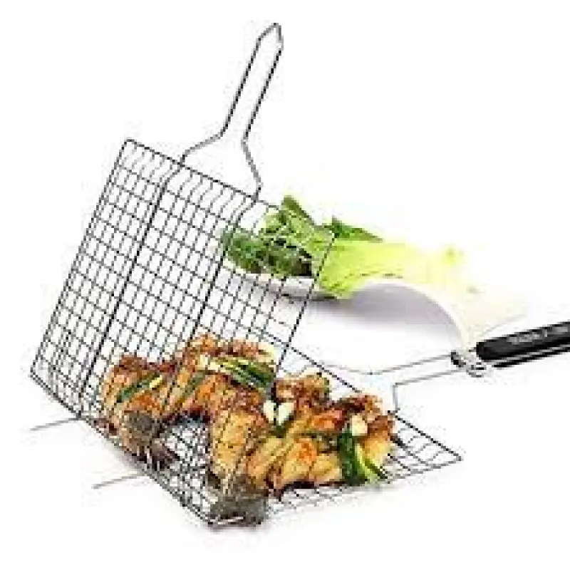 BBQ Grill Basket, Meat,Fish Grill Basket