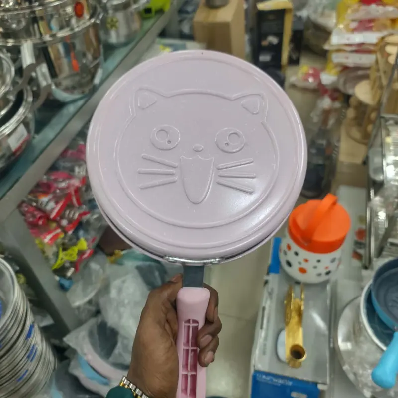 Cute Cat Design Ceramic Pan – 16 CM