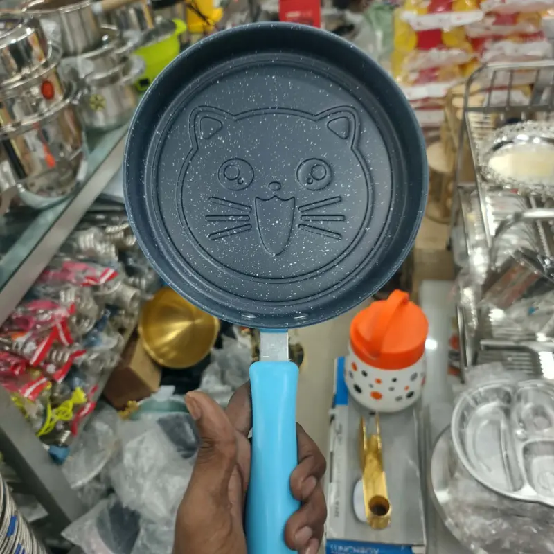 Cute Cat Design Ceramic Pan – 16 CM