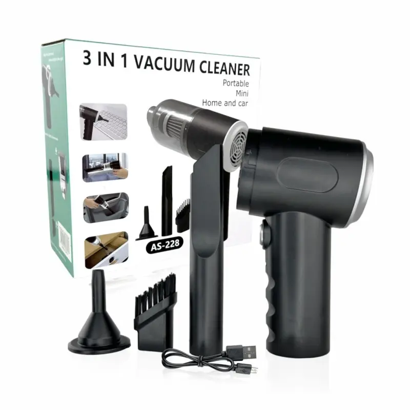 3 in 1 Mini Rechargeable Vacuum Cleaner AS-228