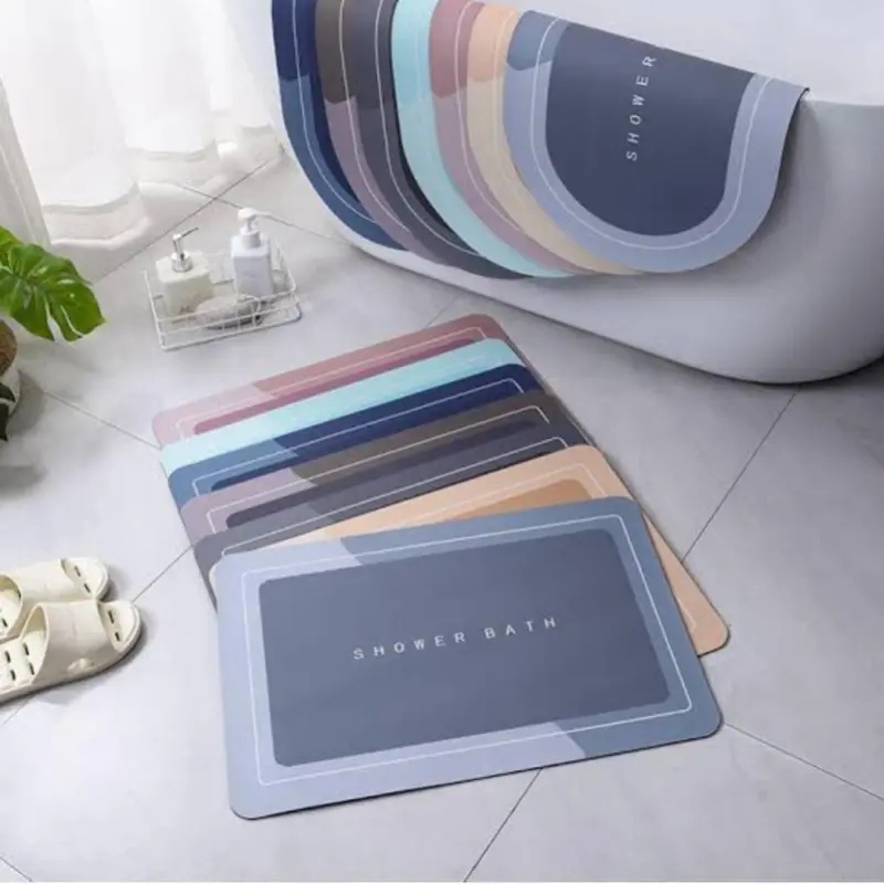 Non-slip Mat Quick Drying Bathroom Kitchen Floor Mat Home